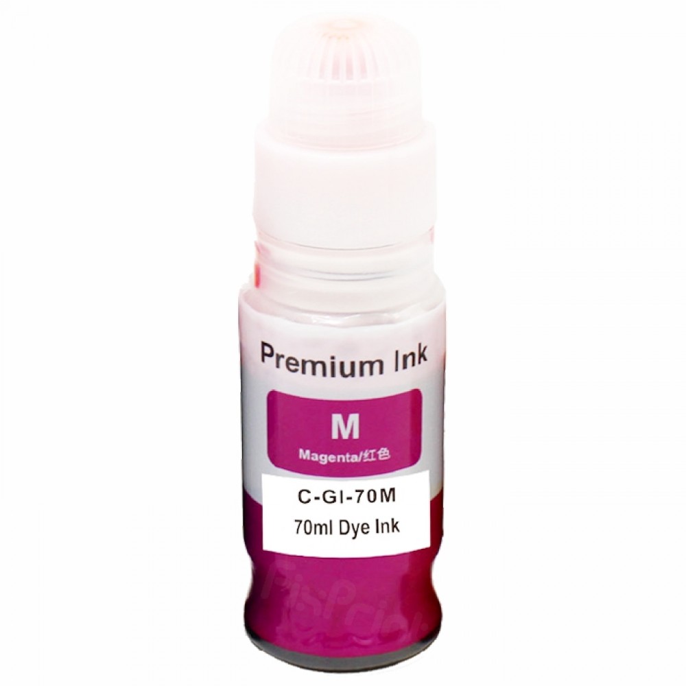 Tinta Compatible GI-70 Magenta 70ml, Refill Printer Can PIXMA G5070 G6070 GM2070 GM4070 G7070