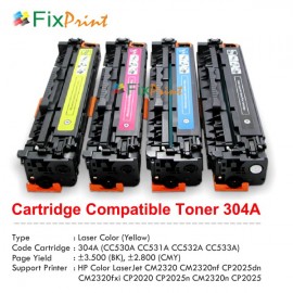 Cartridge Toner Compatible HPC CC533A 304A Universal CE413A 305A CF383A 312A CRG-318 Magenta, Refill Color Printer Laserjet CM2320 CM2320nf CP2025dn CM2320fxi CP2020 CP2025n CM2320n CP2025 Pro 300 Color M351a MFP M375nw M451dn 400 Color M451dw M451nw