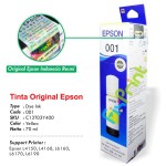 Tinta Refill Epson Original Ori 001 Yellow 70ml C13T03Y400, Tinta Refill Printer Epson L4150 L4160 L4260 L6160 L6260 L6170 L6270 L6190 L6290 L4266 L14150